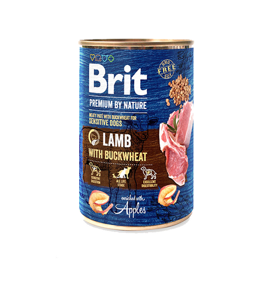 Brit Premium By Nature Lamb w/ Buckwheat 400g