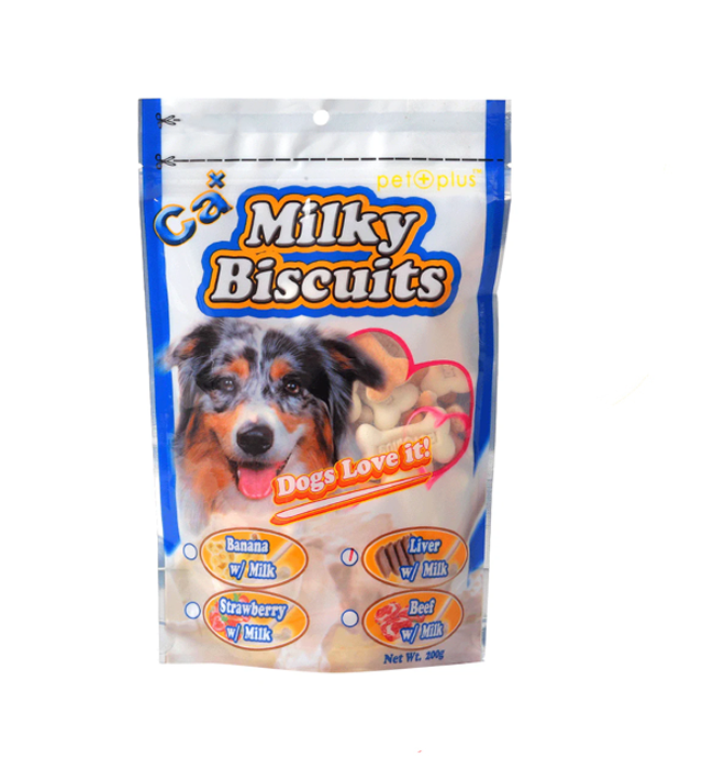 Pet Plus Milky Biscuit Liver w/ Milk 200g