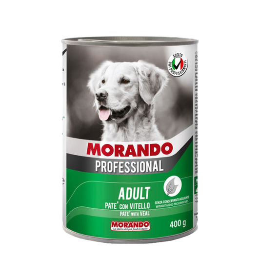 Morando Dog Adult Pate Veal 400g