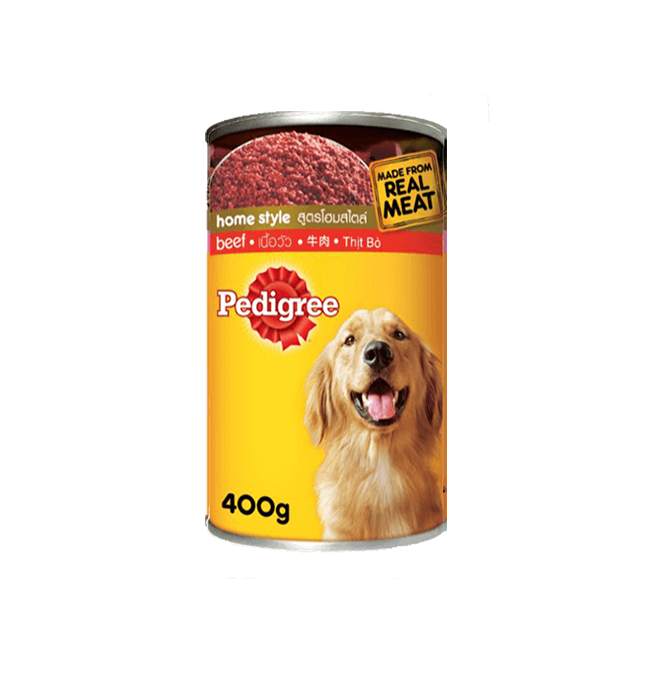 Pedigree Can Wet Food Adult Beef 400g