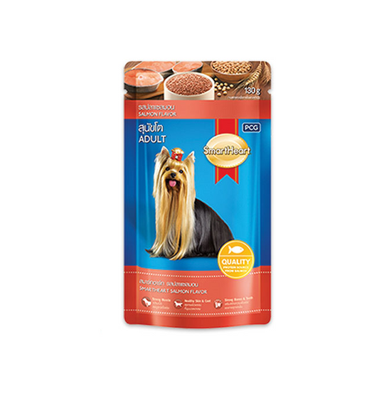 SmartHeart Adult Dog Salmon Flavour 130g