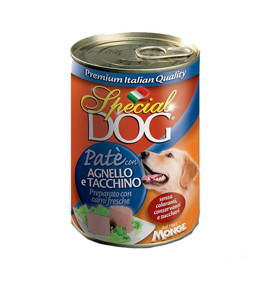 Special Dog Can Adult Lamb & Turkey Wet Food 400g