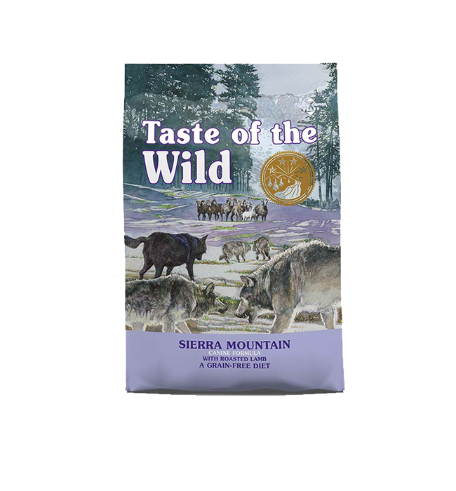 Taste of the Wild Sierra Mountain with Roasted Lamb Grain-Free 2kg