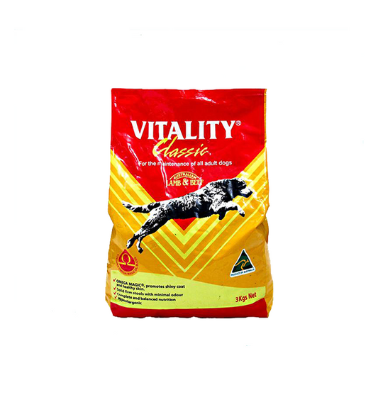 Vitality Classic Lamb and Beef 3kg