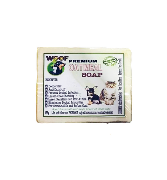 Woof Premium Oatmeal Soap 135g